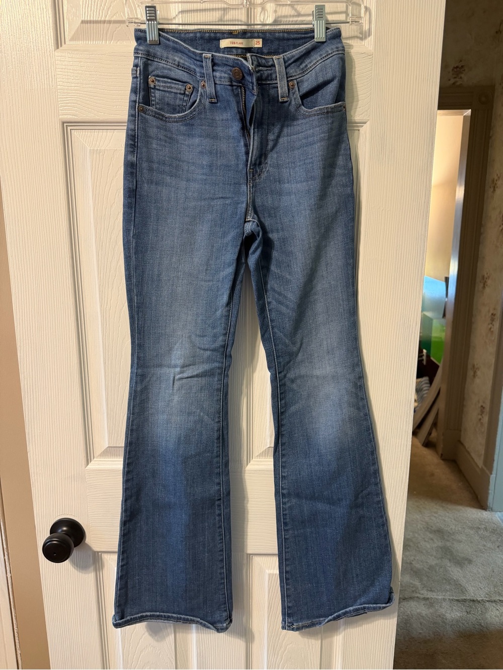 Levi's Women's Light Blue Flare Jeans